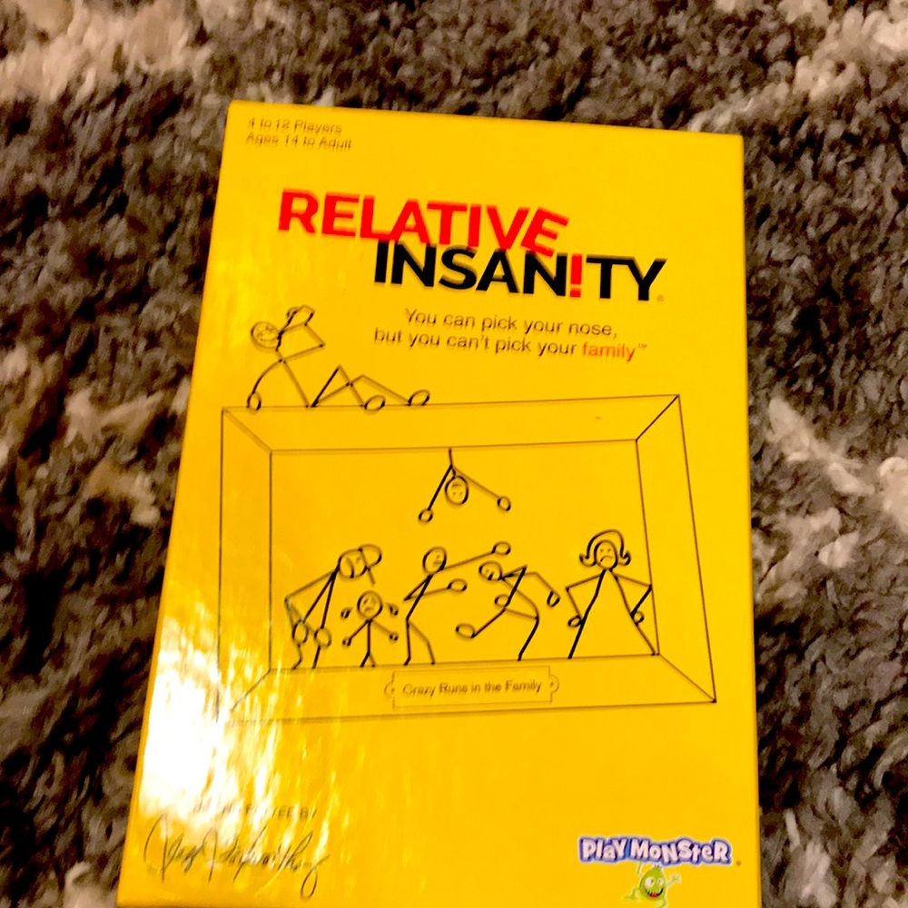 Relative insanity game by Jeff Foxwothey.